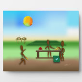 Zinglees ~ Bauernmarkt Fotoplatte (Vorderseite)