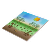 Zinglees ~ Bäume Fliese (Seite)