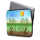 Zinglees ~ Bäume Laptopschutzhülle (Vorderseite Links)