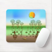 Zinglees ~ Bäume Mousepad (Mit Mouse)