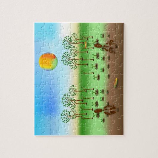 Zinglees ~ Bäume Puzzle (Vertikal)