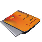 Zinglees ~ Disk Chase Laptopschutzhülle (Vorne Knopf)