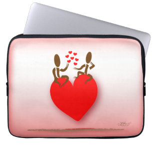 Zinglees ~ Februar Laptopschutzhülle