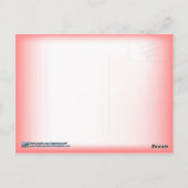 Zinglees~Floating auf Liebe Postkarte (Rückseite)