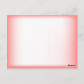 Zinglees~Floating on Liebe Postcard Postkarte (Rückseite)