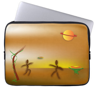 Zinglees ~ Landed Laptopschutzhülle