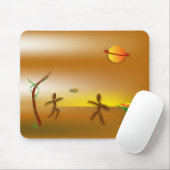 Zinglees ~ Landed Mousepad (Mit Mouse)