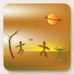 Zinglees ~ Landed Untersetzer