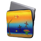 Zinglees ~ Landing Laptopschutzhülle (Vorderseite Links)