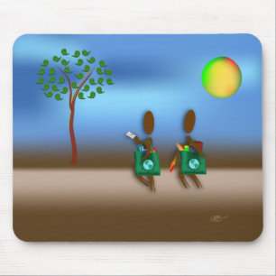 Zinglees ~ Listen & laufen Mousepad