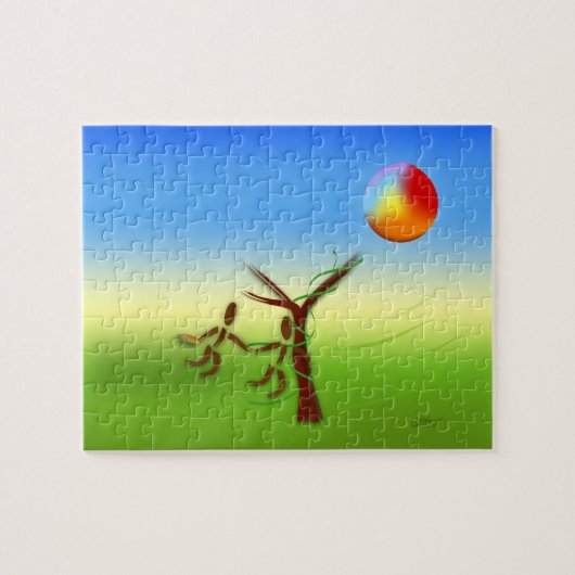 Zinglees ~ März Puzzle (Horizontal)