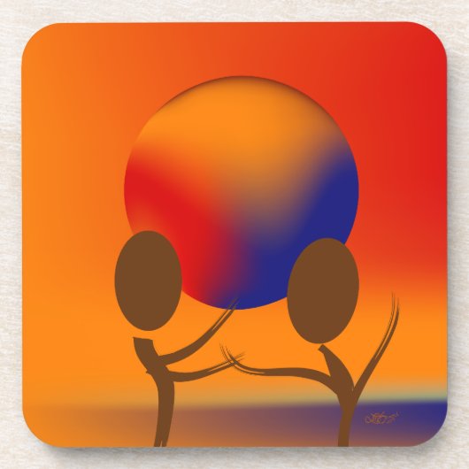 Zinglees ~ Nah Untersetzer (Vorderseite)