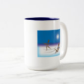 Zinglee's ~ On Ice Zweifarbige Tasse (VorderseiteRechts)