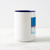 Zinglee's ~ On Ice Zweifarbige Tasse (Mittel)