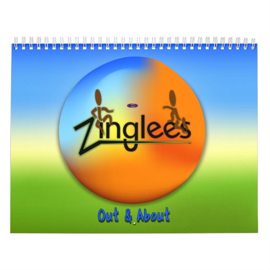 Zinglees ~ Out & About Calendar Kalender (Titelbild)