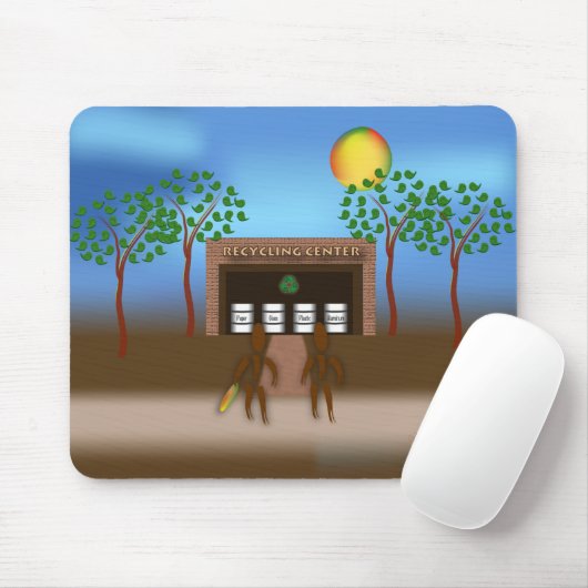 Zinglees ~ Recycelnd Mousepad (Mit Mouse)