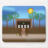 Zinglees ~ Recycelnd Mousepad (Vorne)