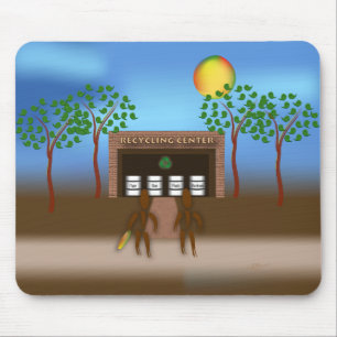 Zinglees ~ Recycelnd Mousepad