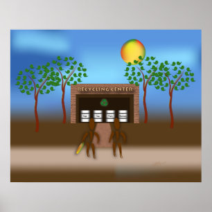 Zinglees ~ Recycelnd Poster