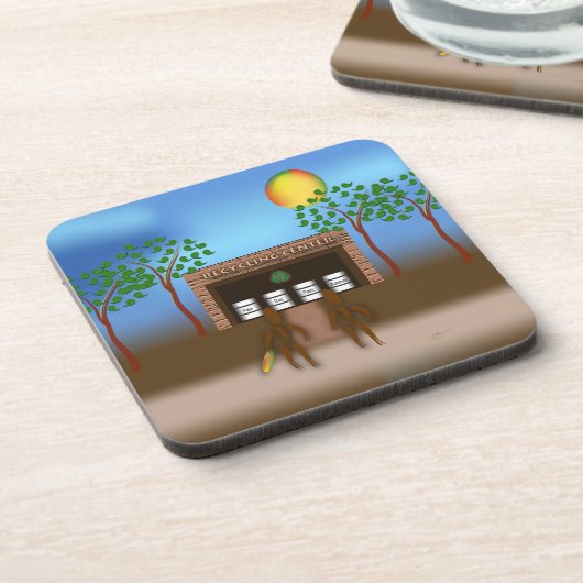 Zinglees ~ Recycelnd Untersetzer (Linke Seite)