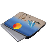 Zinglees ~ Solarenergie Laptopschutzhülle (Vorne Knopf)