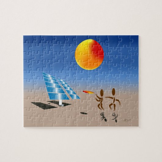 Zinglees ~ Solarenergie Puzzle (Horizontal)