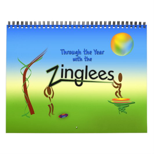 Zinglees ~ Through the Year Calendar Kalender (Titelbild)