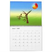 Zinglees ~ Through the Year Calendar Kalender (Mär 2027)
