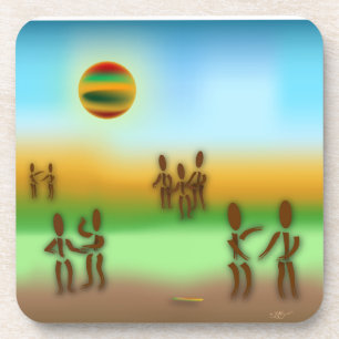 Zinglees ~ Verteilen des Wortes Getränkeuntersetzer