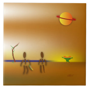 Zinglees ~ Weiterziehen Fliese