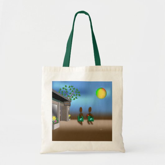 Zinglees ~ Wiederverwendbare Flaggen Tragetasche (Vorne)