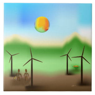 Zinglees ~ Wind Fliese