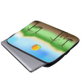 Zinglees ~ Wind Laptopschutzhülle (Vorne Knopf)