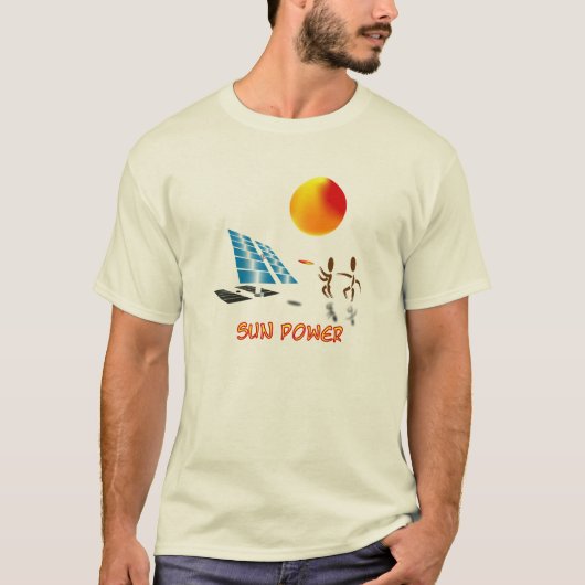 Zingleess ~ Solar Energy T - Shirt (Vorderseite)