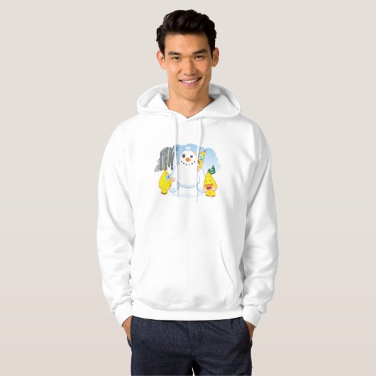 Zingoz Schneemann Hoodie (Vorne ganz)