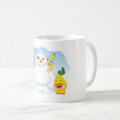 Zingoz Schneemann Kaffeetasse (VorderseiteRechts)