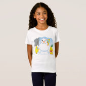 Zingoz Schneemann T-Shirt (Vorne ganz)