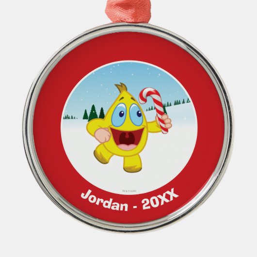 Zingoz Silbernes Ornament (Vorne)