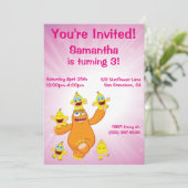 Zingoz und Zangoz Spaß Einladung (Stehend Vorderseite)