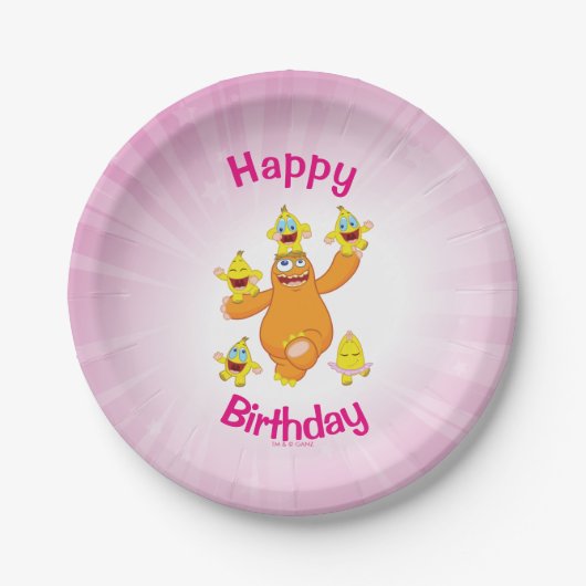 Zingoz und Zangoz Spaß Pappteller (Vorderseite)