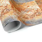 Zink: Grunge Textur Hintergrund. Geschenkpapier (Rolleneckpunkt)