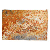 Zink: Grunge Textur Hintergrund. Kissenbezug (Rückseite)