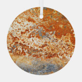 Zink: Grunge Textur Hintergrund. Ornament Aus Glas (Rückseite)