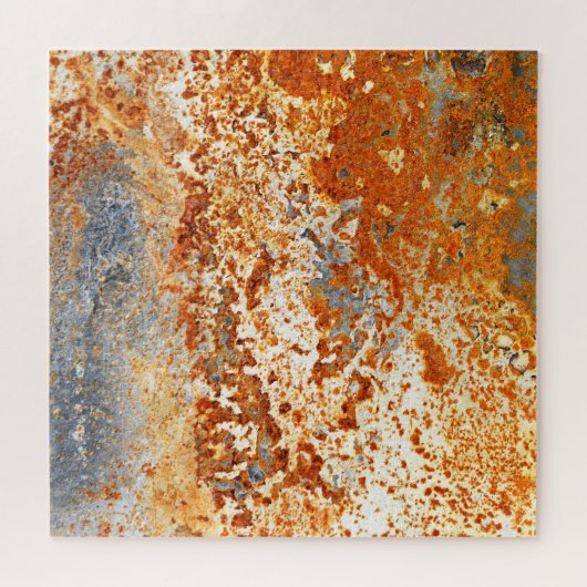 Zink: Grunge Textur Hintergrund. Puzzle (Horizontal)