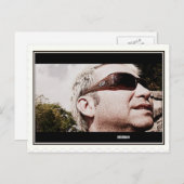 Zink-Sternenkarte Postkarte (Vorne/Hinten)