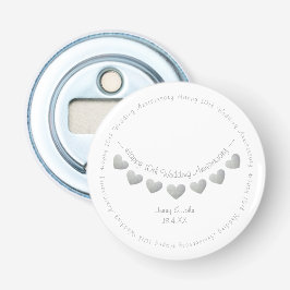 Zinn/Aluminium Hochzeitstag Flaschenöffner