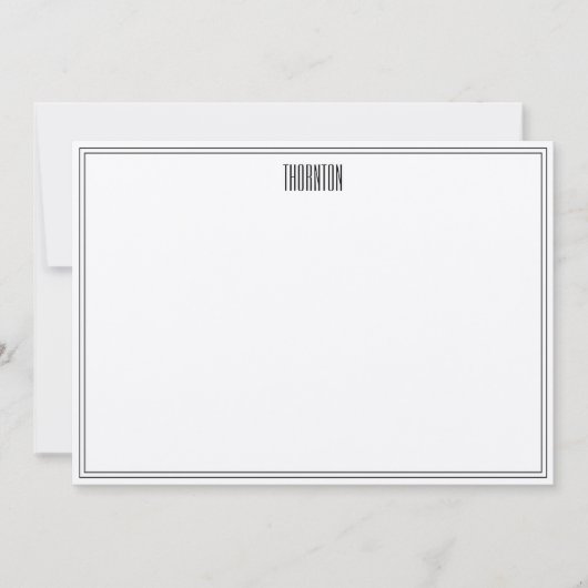 Zinn-Blatt-Dankesschreiben Dankeskarte (Vorderseite)