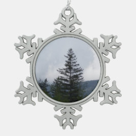 Zinn-Christmas-Schneeflocken-Baum Schneeflocken Zinn-Ornament