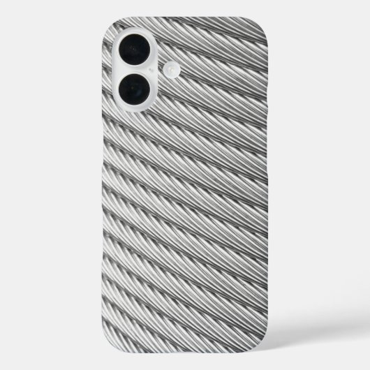 Zinn-Flachgeflochtenes Kabel Case-Mate iPhone Hülle (Rückseite)