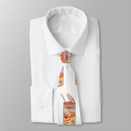 Zinn in Spaghetti-Dosen Krawatte (Gebunden)